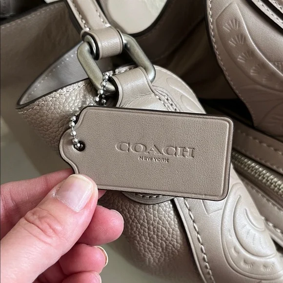 Coach Edie Shoulder Bag 31 / Stone Tea Rose - Picture 12 of 15